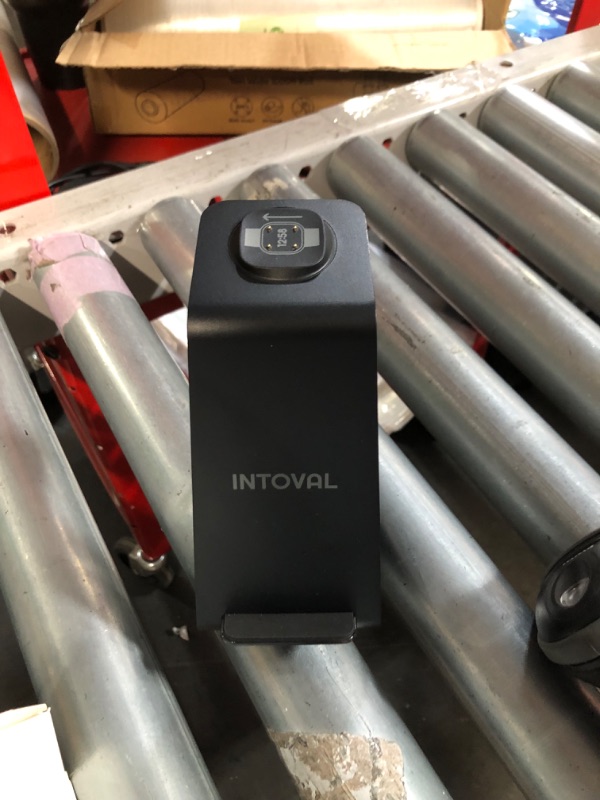 Photo 2 of *USED - SEE NOTES* Intoval 3 in 1 Wireless Charger for Fitbit Sense 2/Sense/Versa 4/Versa 3, iPhones, Samsung Phones, Airpods 3/Pro 2, Pixel buds Pro, Fitbit Watch and Qi-Certified Android Phones and Earbuds (V3, Black)