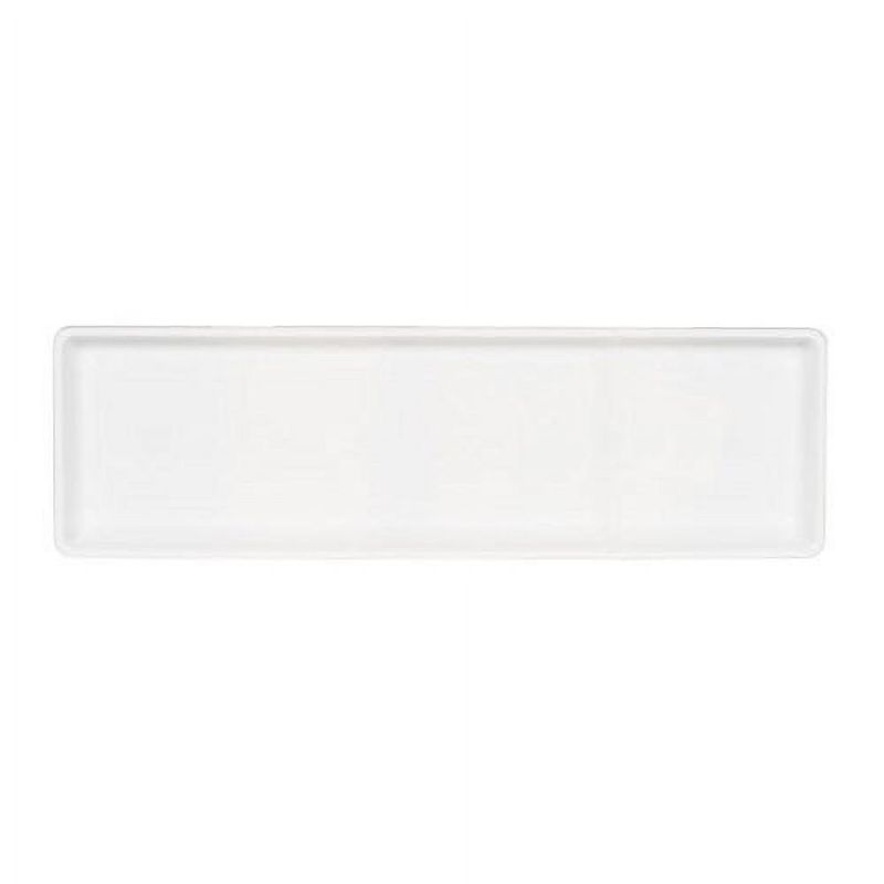 Photo 1 of Novelty Countryside Flower Box Tray, White, 24"
