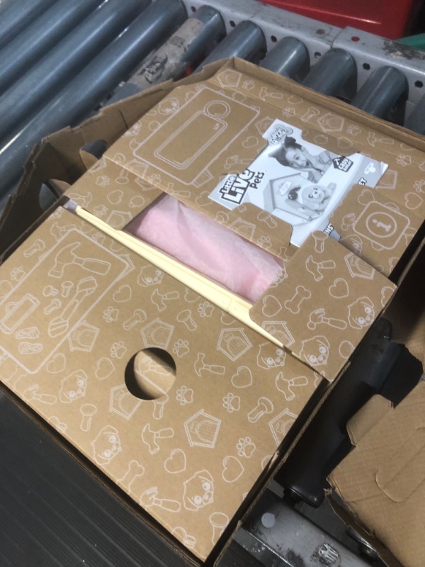 Photo 2 of *BOX DAMAGED* Little Live Pets - My Puppy's Home Interactive Plush Toy Puppy & Kennel. 25+ Sounds & Reactions. Make the Kennel, Name your Puppy and SURPRISE! Puppy appears! Easy Build DIY Kennel. Batteries Included