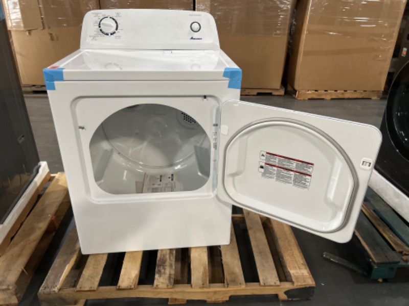 Photo 4 of Amana 6.5-cu ft Electric Dryer (White)