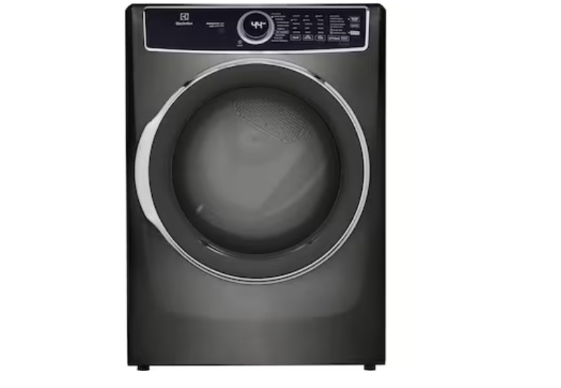 Photo 1 of Electrolux 8-cu ft Stackable Steam Cycle Electric Dryer (Titanium) ENERGY STAR