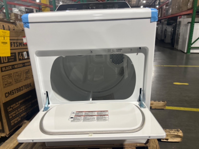 Photo 5 of Whirlpool 7-cu ft Electric Dryer (White)