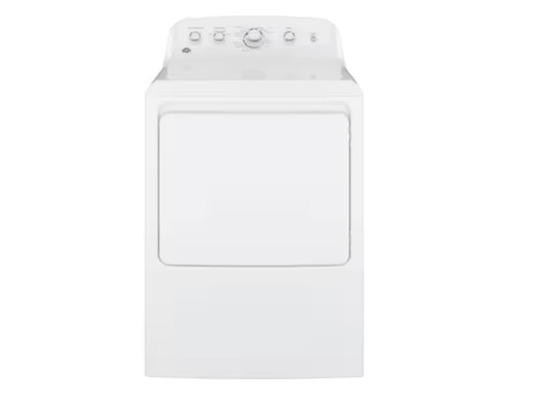 Photo 1 of GE 7.2-cu ft Electric Dryer (White)