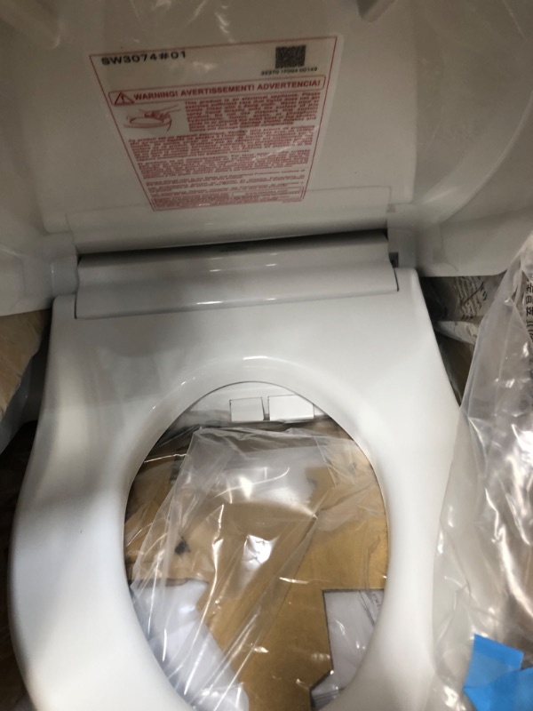 Photo 4 of **NONREFUNDABLE**FOR PARTS OR REPAIR**SEE NOTES**
TOTO SW3074#01 WASHLET C2 Electronic Bidet Toilet Seat 