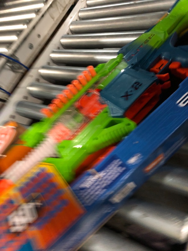 Photo 2 of **BROKEN*NON-FUNCTIONAL**
Nerf Elite 2.0 Double Punch Motorized Dart Blaster