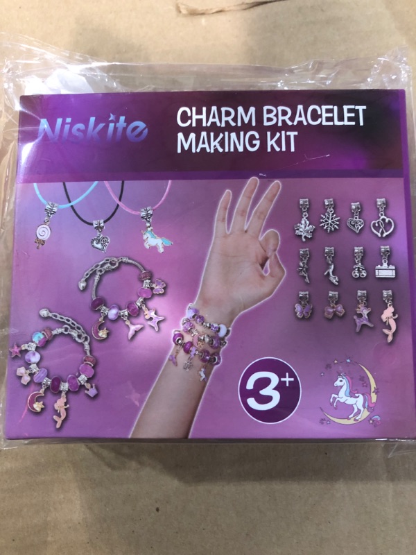 Photo 2 of * SEE NOTES * Niskite Girls Toys Age 6-8,Jewelry Bracelet Making Kit for Girls,5 6 7 8 9 10 Year Old