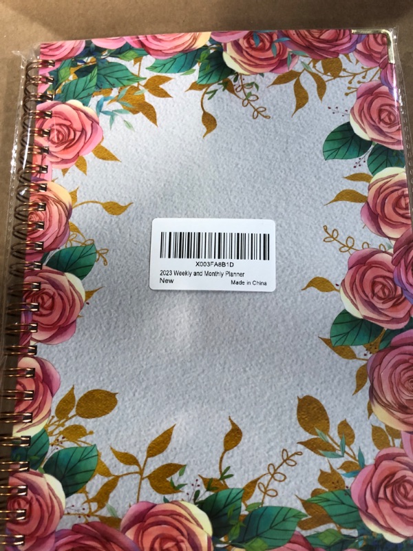 Photo 2 of 2023 Weekly Monthly Planner Hardcover Appointment Book