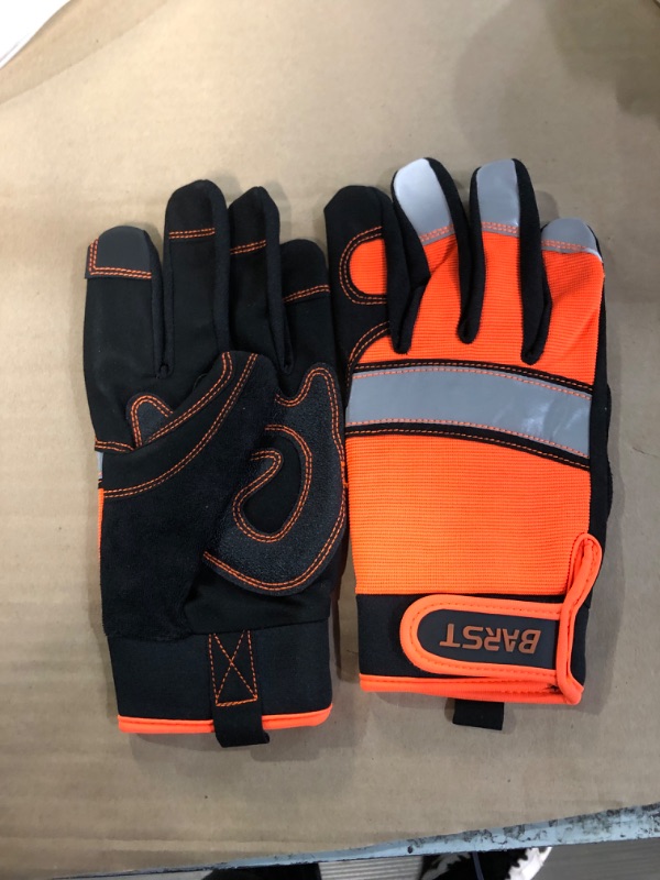 Photo 1 of HLDD HANDLANDY Utility Work Gloves, Men & Women ( LARGE ) 