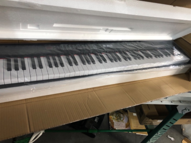 Photo 3 of (READ FULL POST) Fesley Piano Keyboard 88 Keys, Full-Size Digital Piano Keyboard Sustain Pedal, Bluetooth, MIDI