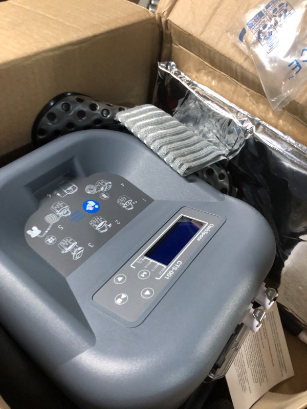 Photo 3 of **PARTS ONLY DOES NOT FUNCTION**
OasisSpace Cold Therapy Machine with 2 Flexible Pads and Timer - Lightweight Ice Machine 