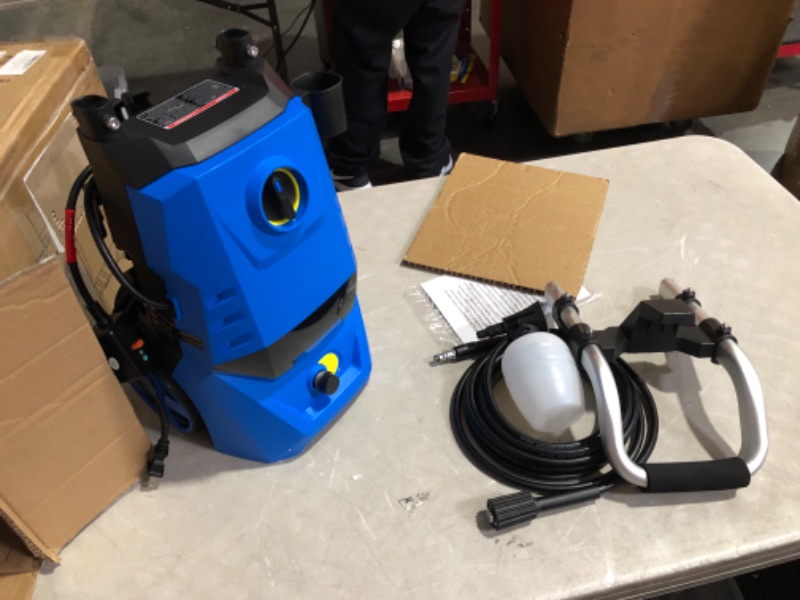 Photo 2 of ****USED - POSSIBLY MISSING PARTS - UNABLE TO TEST***
Suyncll Electric Pressure Washer, PD3010 High Power Washer with Adjustable Spray Nozzle, 3.9GPM