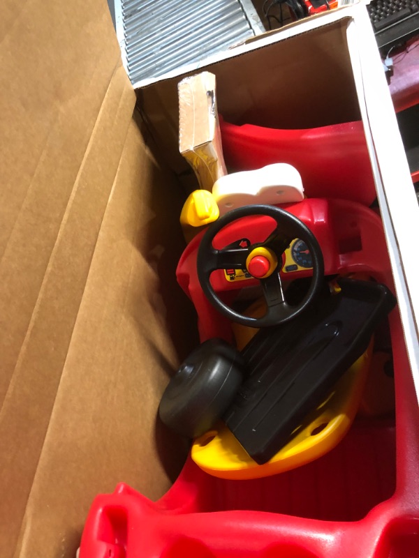 Photo 3 of ***USED - MISSING FRONT AXLE - OTHER PARTS LIKELY MISSING AS WELL***
Little Tikes Cozy Coupe 30th Anniversary Car, Non-Assembled, Standard Packaging, Multicolor