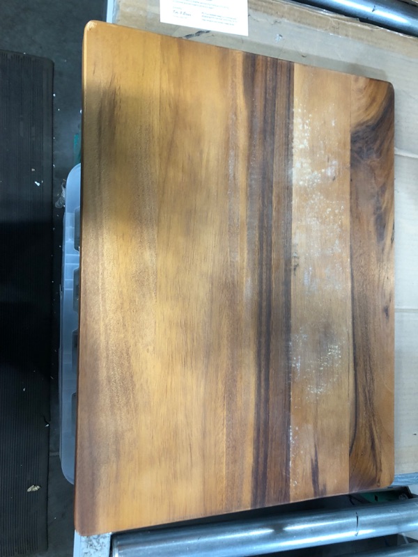 Photo 2 of ** HAS SOME POWDERY SUBSTANCE ON BOTH SIDES**PICTURED**
Thirteen Chefs Cutting Boards - Large, Lightweight, 24 x 18 Inch Acacia Wood 