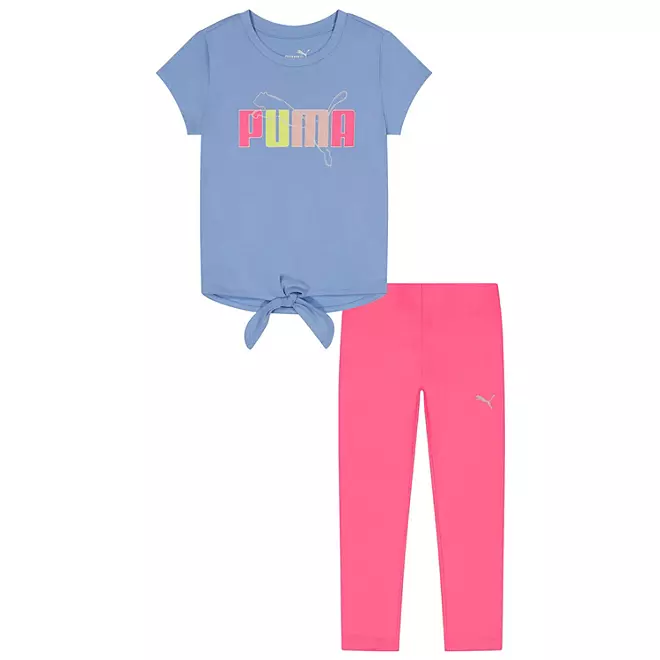 Photo 1 of Puma Toddler Girls' 2 Piece Legging Set /2 SETS OF CLOTHING 33-35/2T SIZES