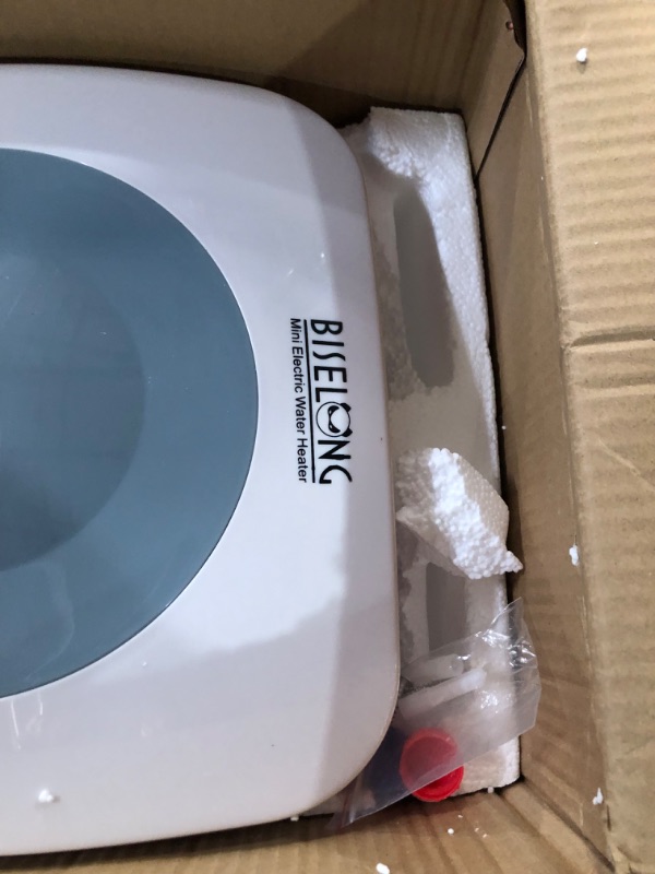 Photo 1 of 110V-120V 1.5Kw Electric Tank Hot 2.5 Gallon Water Heater Storage?Small Under Sink Counter RV TR Endless