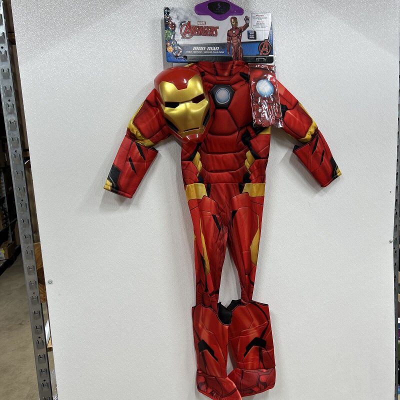 Photo 2 of Marvel Avengers Iron Man Halloween Costume - Small 4-6 Brand New! #h2
