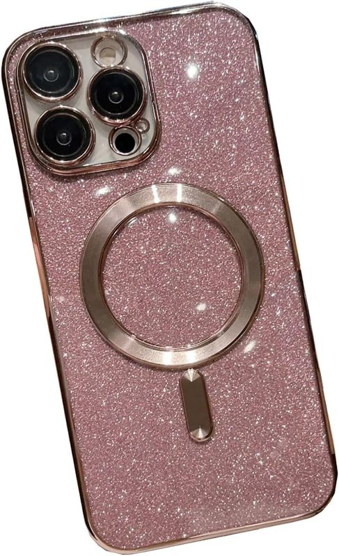 Photo 1 of Mkeke Magnetic Designed for iPhone 14 Pro Case Clear with Magsafe [Military Grade Drop Protection] [Not Yellowing] Shockproof Phone Case for Apple iPhone 14 Pro 2022