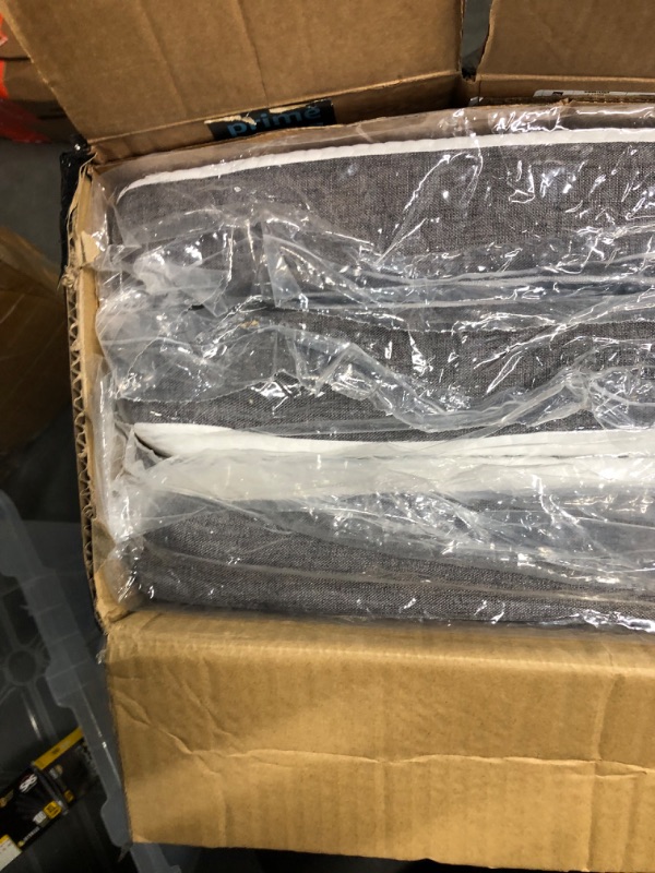 Photo 1 of ***USED - NO PACKAGING***
Molblly Folding Tri-Fold Mattress, Grey/White, 24" x 72" x 3"