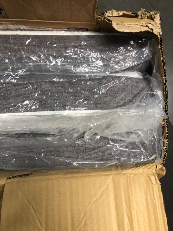 Photo 1 of ***USED - NO PACKAGING***
Molblly Folding Tri-Fold Mattress, Grey/White, 24" x 72" x 3"