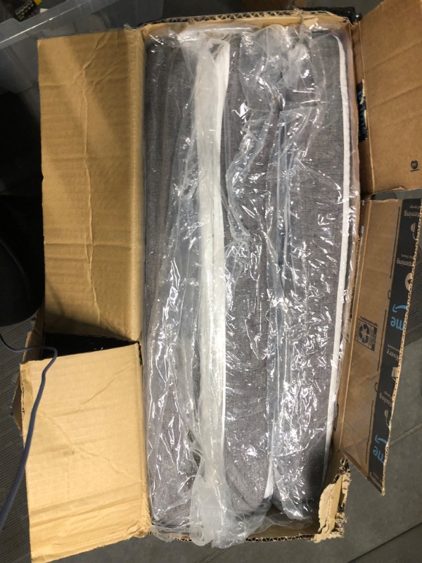 Photo 1 of ***USED - NO PACKAGING***
Molblly Folding Tri-Fold Mattress, Grey/White, 24" x 72" x 3"
