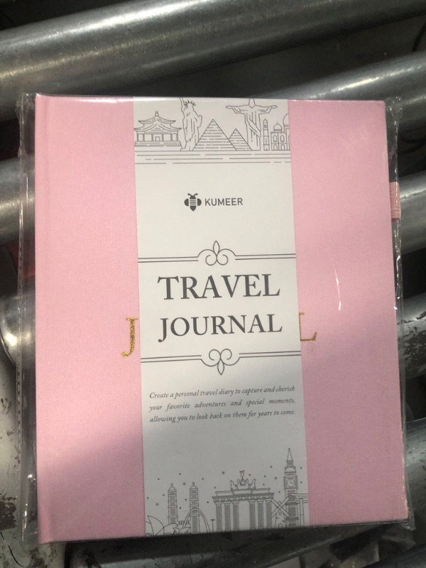 Photo 3 of Travel Journal and Travelers Notebook to Record Trips & Memories. Travel Journal