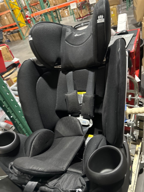 Photo 2 of Evenflo Gold Revolve360 Extend All-in-One Rotational Car Seat with SensorSafe (Onyx Black) 