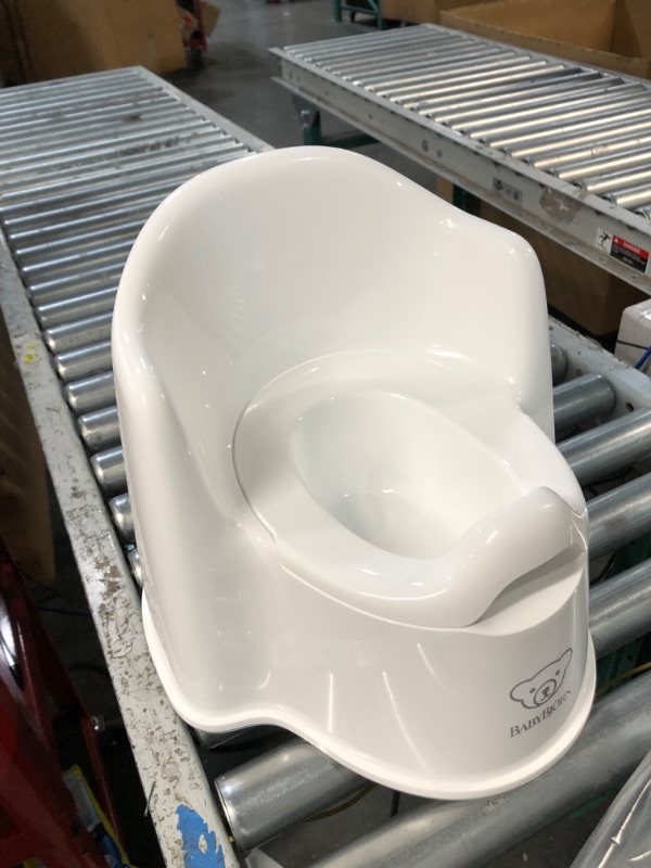 Photo 2 of BabyBjörn Potty Chair, White/Grey