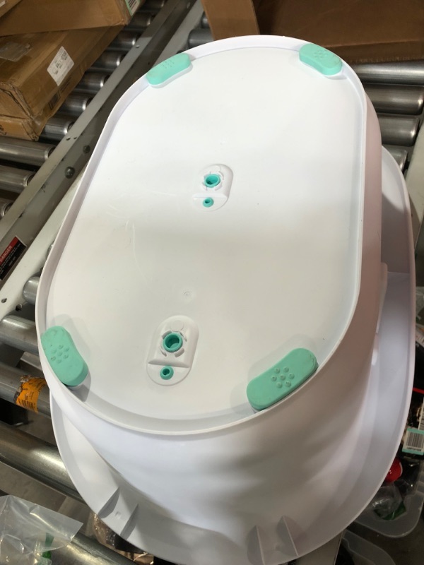 Photo 1 of 4-in-1 Grow-with-Me Bath Tub by Frida Baby Transforms Infant Bathtub to Toddler Bath Seat with Backrest for Assisted Sitting in Tub