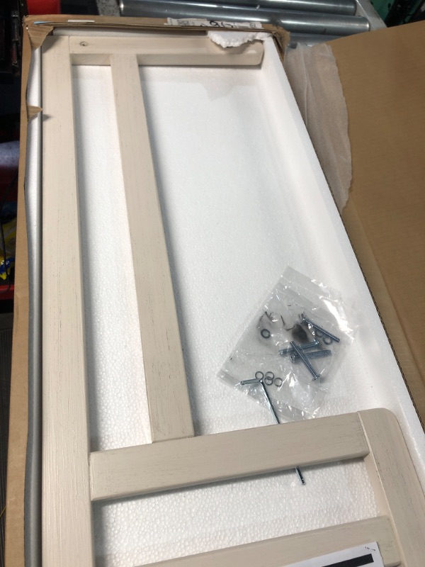 Photo 4 of ***USED - LIKELY MISSING PARTS - UNABLE TO VERIFY FUNCTIONALITY***
Sorelle 136 Toddler Solid Wood Bed Rail Brushed Ivory | 51"x1"x20"