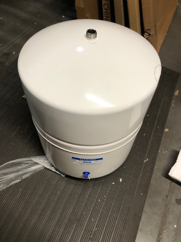 Photo 6 of (MINOR DAMAGE, CHECK PHOTOS)
iSpring T11M 11 Gallon Pre-Pressurized Water Storage Reverse Osmosis Systems ro Tank, 11 gal, White