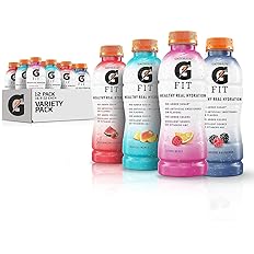 Photo 1 of Gatorade Fit Electrolyte Beverage, Healthy Real Hydration, New 2.0 4 Flavor Variety Pack, 16.9.oz Bottles (12 Pack)