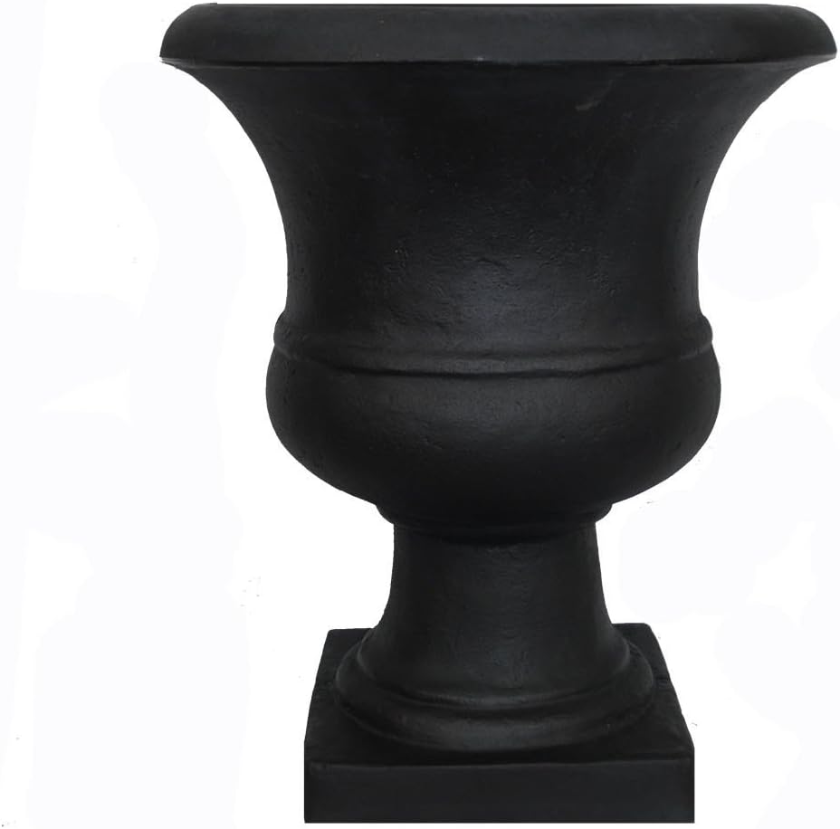 Photo 1 of **stock photo just for reference**
Tusco Products UR01BK Urn Small Garden Planter, 17-inch, Black
