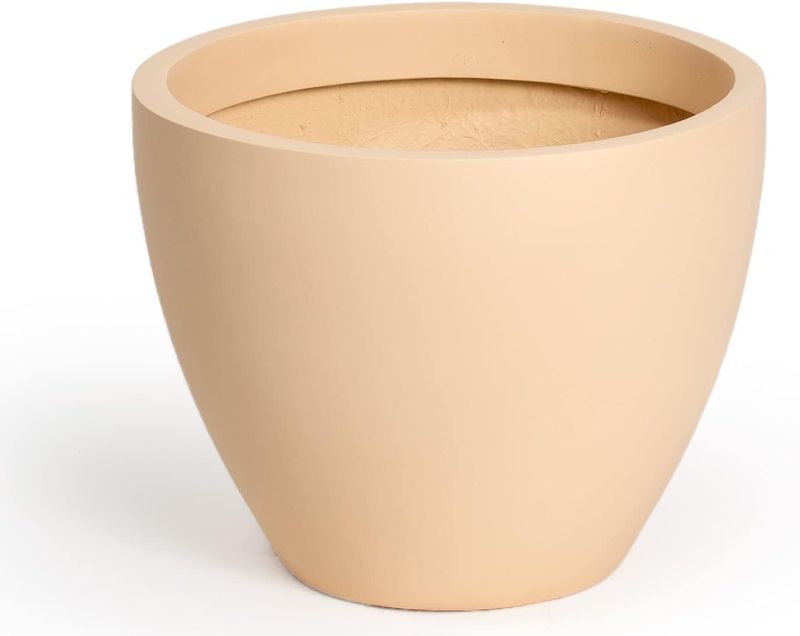 Photo 1 of **STOCK PHOTO JUST FOR REFERENCE**
GU GREENERY : UNLIMITED The Kent Planter Pot, Large Fiberglass Planter, Indoor/Outdoor, Drainage Hole and Removable Plug, 10", 14" and 17"
