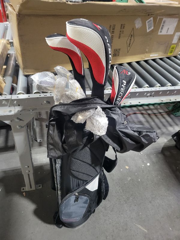 Photo 1 of LEFT Handed Golf Club Set for Petite Ladies, Red