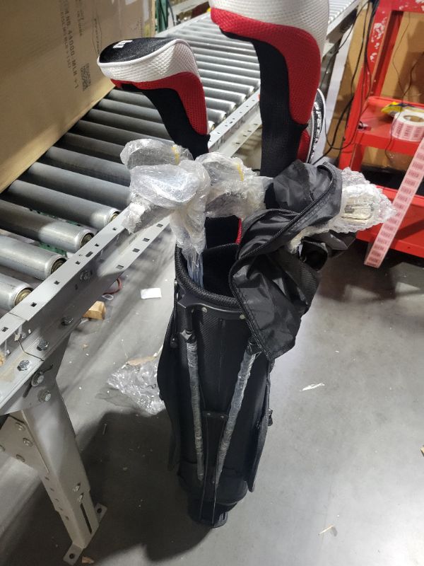 Photo 1 of LEFT Handed Golf Club Set for Petite Ladies, Red