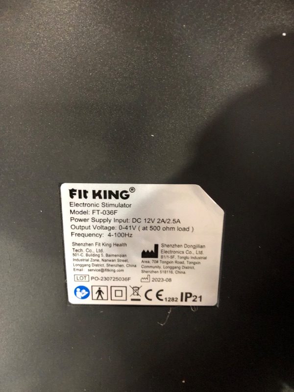 Photo 2 of FIT KING EMS Foot Massagers for Neuropathy, Foot Circulation Stimulator Machine 