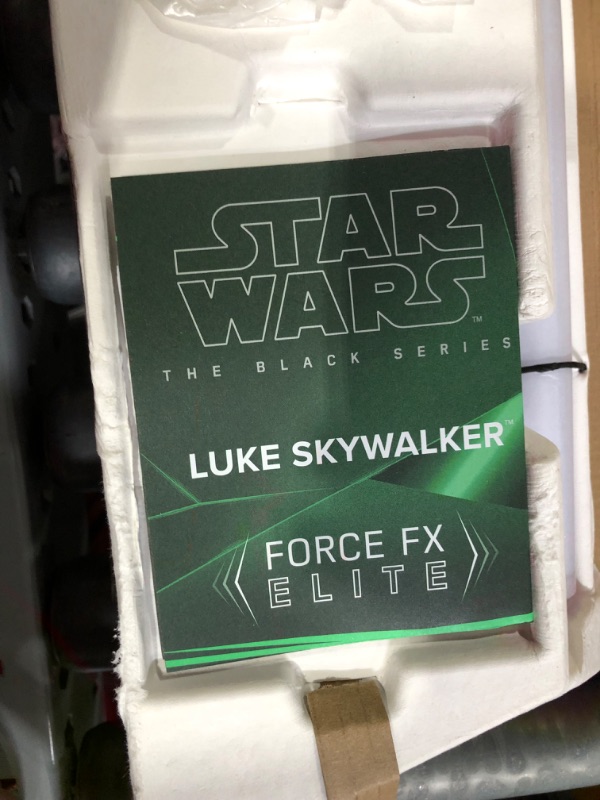 Photo 3 of **SEE NOTES STAR WARS The Black Series Luke Skywalker Force FX Elite Electronic Light-Saber 