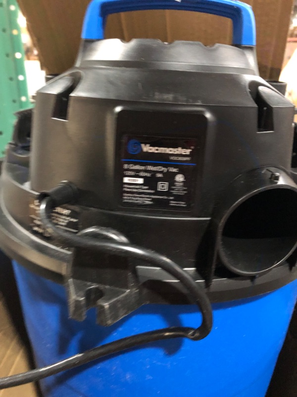 Photo 2 of **NON REFUNDABLE PAARTS ONLY Vacmaster 4 Peak HP 8 Gallon Wet Dry Vacuum Cleaner L