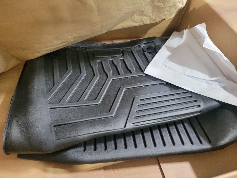 Photo 2 of **USED**
Mixsuper Custom Fit Floor Mats for 2021-2023 Ford Bronco Sport All Weather Floor Liners Front and Rear Row Set Black