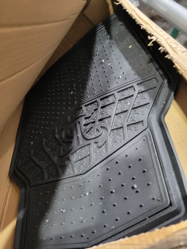 Photo 2 of **USED/DIRTY**
TrueTimber™ 4-Piece Kanati Freedom No-Trim Floor Mats, All-Weather Protection, Enhanced Grip, Heavy-Duty Design, Universal Fit, Premium Quality Mats, Freedom Pattern, Easy Installation