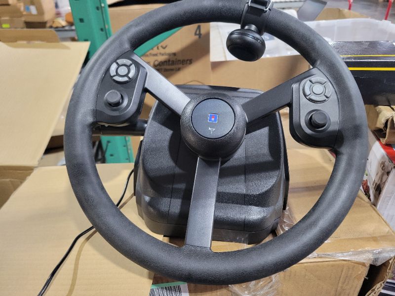 Photo 4 of **UNABLE TO TEST THE ITEM**
HORI Farming Vehicle Control System for PC (Windows 11/10) for Farming Simulator with Full-Size Steering Wheel, Control Panel & Pedals