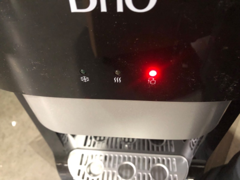 Photo 9 of ***DAMAGED - SCUFFED AND SCRAPED - POWERS ON - UNABLE TO TEST FURTHER - LOOSE/NO PACKAGING***
Brio Bottom Loading Water Cooler Water Dispenser – Essential Series - 3 Temperature Settings - Hot, Cold & Cool Water