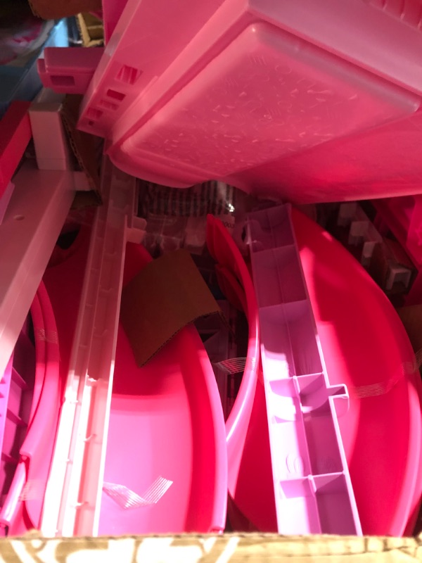 Photo 6 of Barbie Dreamhouse 2023, Pool Party Doll House with 75+ Pieces and 3-Story Slide, Barbie House Playset, Pet Elevator and Puppy Play Areas?