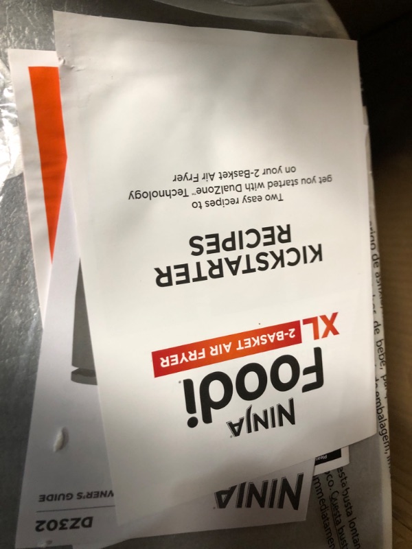 Photo 4 of **MAJOR DAMAGE LEFT DRAWER DOES NOT CLOSE**
Ninja DZ302 Foodi 10-qt. 6-in-1 DualZone Smart XL Air Fryer with 2 Independent Baskets