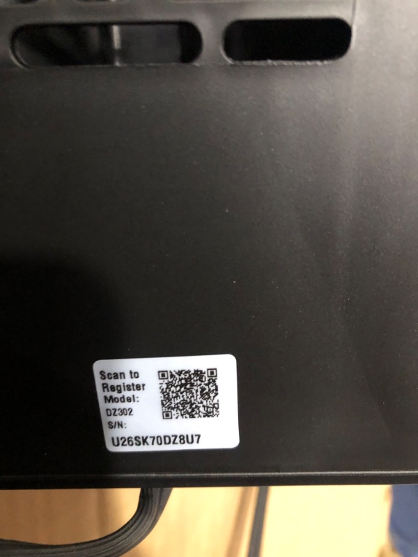 Photo 6 of **MAJOR DAMAGE LEFT DRAWER DOES NOT CLOSE**
Ninja DZ302 Foodi 10-qt. 6-in-1 DualZone Smart XL Air Fryer with 2 Independent Baskets