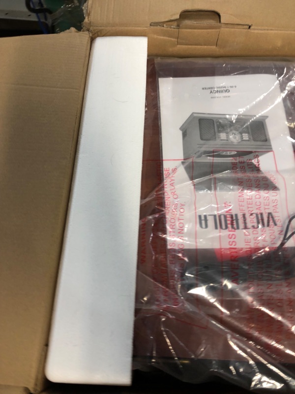 Photo 1 of Victrola Nostalgic 6-in-1 Bluetooth Record Player & Multimedia Center with Built-in Speakers