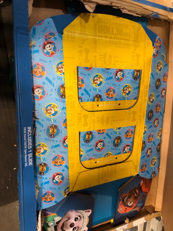 Photo 1 of BENT*******
Pop2Play Kids Slide – Paw Patrol Toy Indoor Playground for Toddlers – StrongFold Cardboard