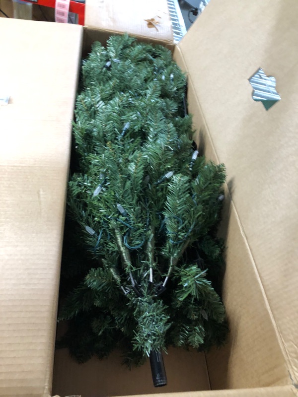 Photo 4 of **NONREFUNDABLE**FOR PARTS OR REPAIR**SEE NOTES**
GE 7.5-ft Montgomery Spruce Pre-lit Slim Artificial Christmas Tree with LED Lights