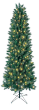 Photo 1 of **NONREFUNDABLE**FOR PARTS OR REPAIR**SEE NOTES**
GE 7.5-ft Montgomery Spruce Pre-lit Slim Artificial Christmas Tree with LED Lights