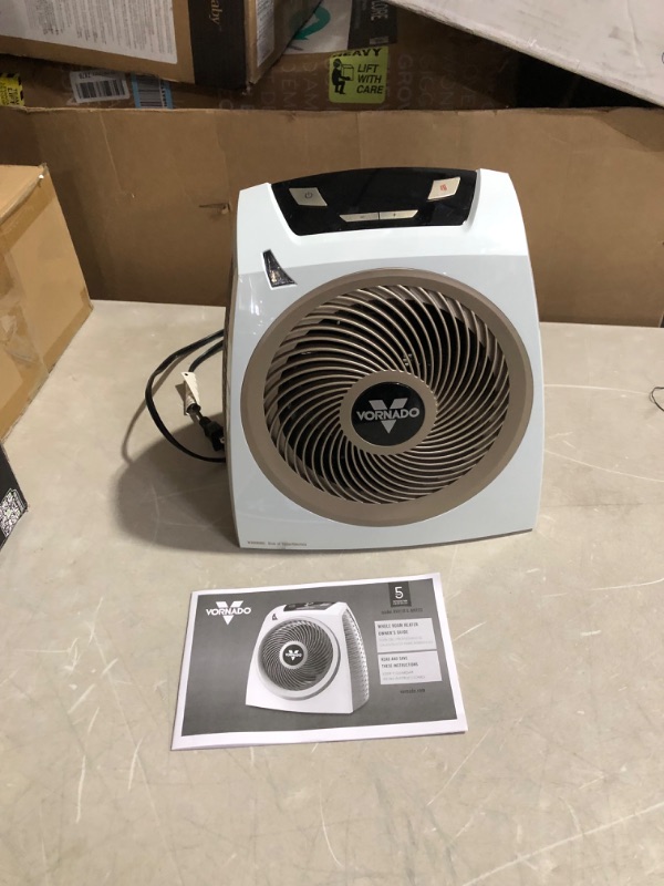 Photo 4 of ***USED - POWERS ON - UNABLE TO TEST FURTHER***
Vornado AVH10 Vortex Heater with Auto Climate Control, 2 Heat Settings